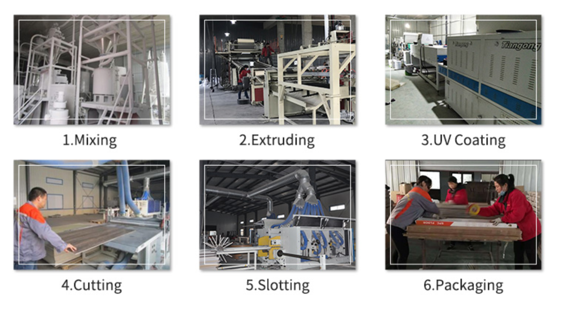 SPC Flooring Production Process - YH Floor