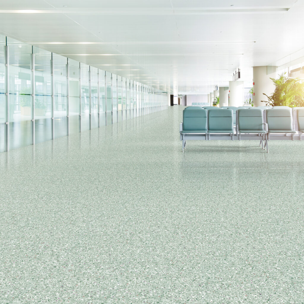 homogeneous vinyl sheet flooring system factory in china fob price