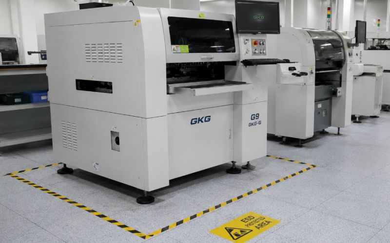 ESD Tiles Support Heavy Industrial Equipment